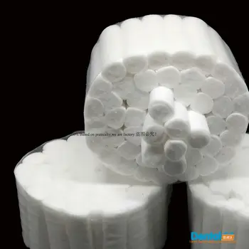 500 броя стоматологични за еднократна употреба, памучни ролки