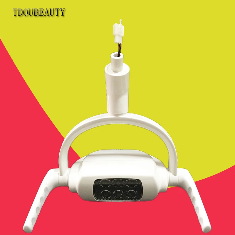 2018 нов TDOUBEAUTY Стоматологичен LED Oral Light лампа за стоматологична блок стол тавана вид Устен Light Sensor Lights (22 mm) Безплатна доставка