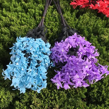 10шт Европейския Зюмбюл цвете изкуствени цветя моделиране на цветя фалшиви цветя хол украса пол Безплатна доставка