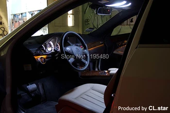 19pc X Error free LED Interior Light Kit For Mercedes за Mercedes-Benz E class W210 вагон Е420 E320 (95-01) DHL доставка