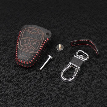 Последният кожен калъф за ключове на Chrysler Jeep Wrangler Guide / Dodge Cool Granville / Chrysler 300C Remote Key Protector Shell Key