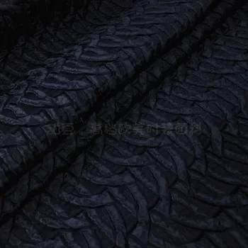 Триизмерна Жаккардовая памучен Жаккардовая плат жаккардовое топло палто ветровка сам платове на Едро Жаккардовая плат
