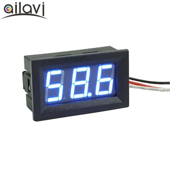 DC 0V-100V цифров волтметър Power Monitor 0-100V измервателно напрежение 3 тел 0.56