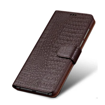 Луксозен кожен калъф Genuinie за Xiaomi Redmi 4A Business Case Флип with Magnet Book Cover чанта за телефон Hongmi 4a аксесоар