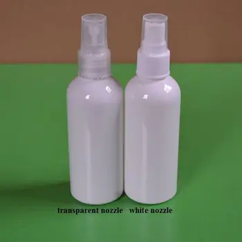 100 мл 30 бр/лот PETopaque lucifugal мляко бял спрей бутилка С ПП прозрачна или бяла дюза. козметична опаковка бутилка