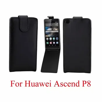 Телефонни Чанти калъфи за Huawei Ascend P8 phone case Back корпуса ПУ leather Flip Vertical Up-Down Open skin pouch