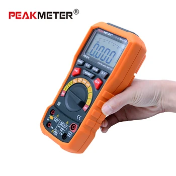 Цифров мултицет тестер Auto Range multimetro температурен тестер и регистратор на данни 6000 броя PEAKMETER MS8236