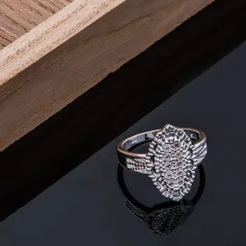 блестящо кръгло оптовое посеребренное пръстен 925 Fashion jewelry Silver Ring CURWRCNU