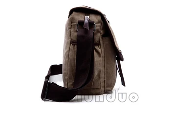 Нов 2018 нов ден класически мъжки куриерски чанти военни холщовые чанти чанта на рамото Crossbody чанта за мъже Bolsas an744