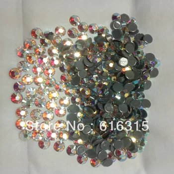 Hot fix кристал size ss20 in ab crystal color китай, 1440 pcs each 10 опаковка бруто factory Direct sale
