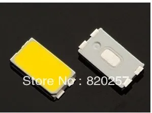 безплатна доставка 500 бр. лот led чип smd 5630 superbright 40-50lm 150mA студено бяло 6000-7000K