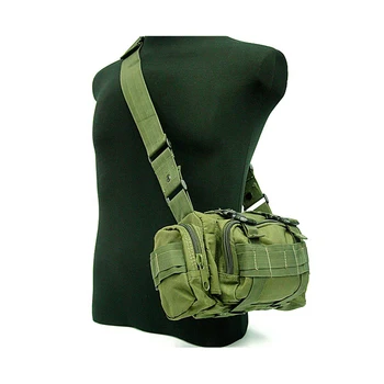 Открит военен тактически колан пакет 3Л водоустойчив Оксфорд Mall къмпинг туризъм чанта, раница, чанта за преносим колан чанта
