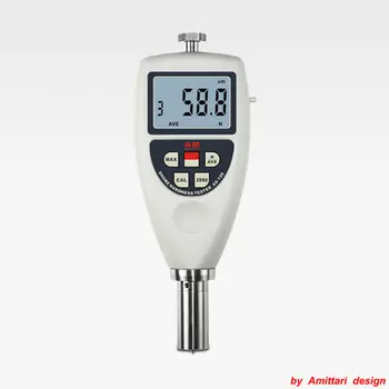 Измерване на твърдост на брега на AS-120OO LCD Display Range 0~100H за мека гумена гъба пяна бреговата Дурометр тестер