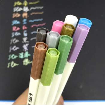 10 бр./лот офис-канцеларски материали scribble pen glass Marker pen Маркери for paper САМ drawing set colors for school supplies
