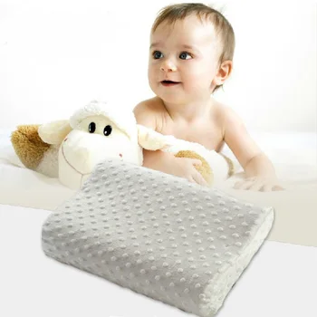 Висококачествена възглавница Memory Foam Pillow Kids Pillow Deep Sleep Health 20cmx40cmx5cm White Wave Slow Rebound Childrens Pillow