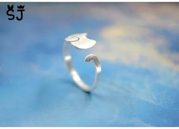 1PCS Сладко Стара Adjustable Elephant Rings Opening Лъки Elephant Baby Ring прости пръстени животни, за да дам на жените