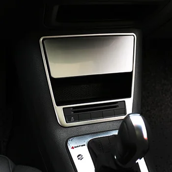За Volkswagen VW Tiguan 2012-ABS матиран кола auto делото аксесоари за коса средната конзола кутия за съхранение капак завърши 2 бр./компл.