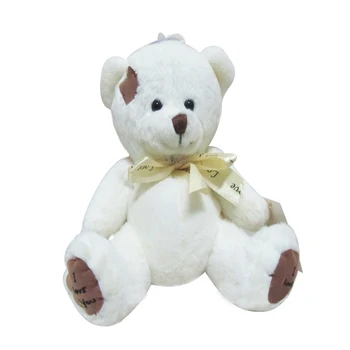 1бр 20 см меки плюшени мечки кукли кръпка мечки три цвята плюшени играчки са най-добрият подарък за деца Детски играчки, сватбени подаръци