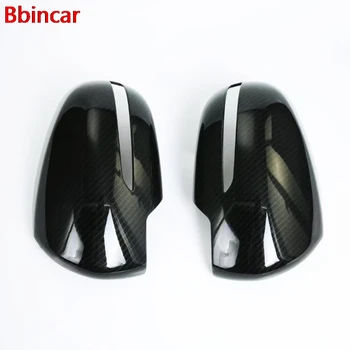 Bbincar ABS Carbon Fiber Paint Side Rearview Mirror Cover Shell Auto Exterior Styling 2 бр. За Suzuki Sx4 S-Cross-2018