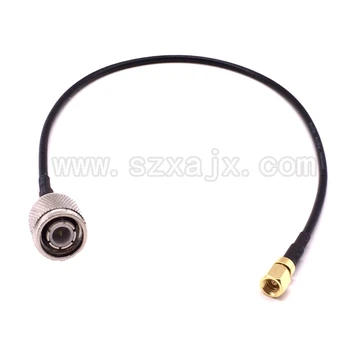 1 бр. RF конектор RF коаксиален кабел TNC мъжки СОС мъжки директен RG174 косичка кабел 30 cm бърза доставка
