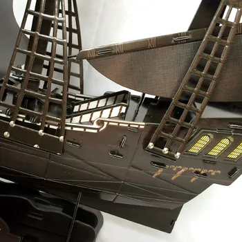 3D модели на DIY toy enveloppe jigsaw game black pearl queen T4005h