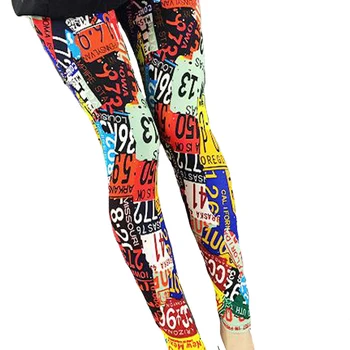 YRRETY Plus Size 2018 Print Legging Women Universe Galaxy Printing Leggins панталони еластичността Space Вратовръзка Боядисват Legging-високо качество