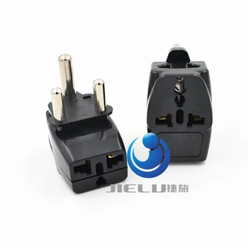 2016 Type M Large 15 amp BS 546, 2 Port Multi Outlet Black Color 1 to 3 EU AU USA PLUG 16A South Africa Travel Adapter