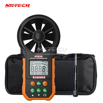 NKTECH Digital Anemometer NK-W3 LCD Backlight Wind Meter Air Volume Тестер Gauge With Multifunction Buttons For Flying Sailing