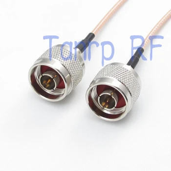 1PCS rg316 удлинительный кабел 3FEET N plug до N штекерному конектора RF adapter 1M косичка коаксиален кабел