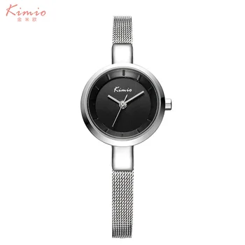 KIMIO дамски кварцов часовник гореща елегантна окото гривна група дамски Ръчни часовници прост дизайн на роклята часовници 2017 женски подарък часовник