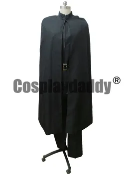 V за вендета ширити V черно cosplay костюм и наметало