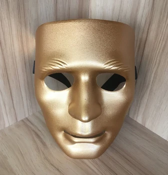 Нов Златен Хип-Хоп Cosplay Delicated Jabbawockeez Bboy Mask Street Step Dance Festival Halloween Party Mask
