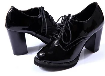 ANMAIRON мода Дамски чрез шнурове платформа за жени сватбени обувки на високи токчета мотоциклетни ботуши жена Остър чорап Дамски обувки