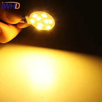 IWHD 10pcs G4 12v LED LED Bulb 3W 260LM LED Light 3000K/6000K SMD5730 LED Bi-pin Light Clear/Млечния Cover High Bright Spotligh
