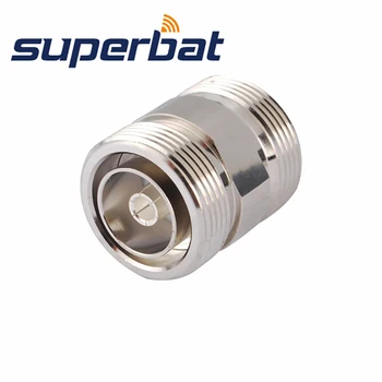 Superbat 7/16 Din in-Series RF Adapter Connector Jack Female To 7/16 DIN Jack Female Straight