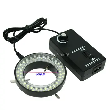 7X-90X Trinocular Industry Inspection Zoom Стерео Microscope System + LED Light Ring + C-mount Adapter Support C-Mount Camera
