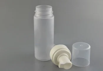 150 мл матирана пластмаса пенящаяся бутилка с пенящимся помпа или пластмасова бутилка Муса