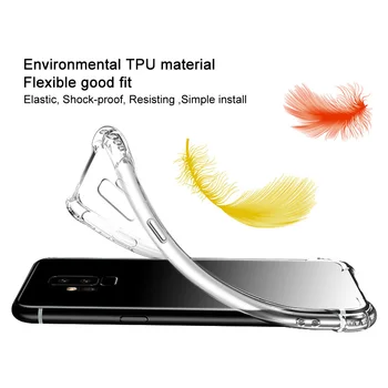 Samsung Samsung Galaxy S9 Plus case IMAK Soft TPU Gel прозрачна обвивка телефон прозрачна делото версия въздушни възглавници за Samsung Galaxy S9 case за Samsung Galaxy S9 Plus case IMAK Soft TPU Gel е прозрачен калъф за вашия телефон