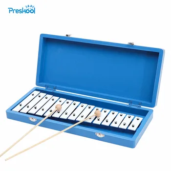 Preskool Baby Toy For Children Education Wood Toy Percussion Instruments 15 sound piano Brinquedos Juguets