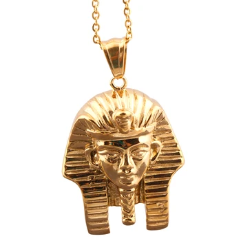 Уникален Продукт Бижута Златен Цвят Персонализирани Египетски Андросфинкс Колие