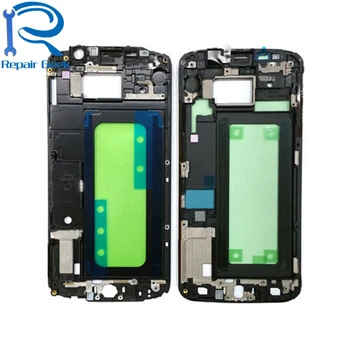 Предната Рамка Рамка на корпуса табела за Samsung Galaxy S6 G920 G920F G920a предна панел високо качество на ремонт, резервни части