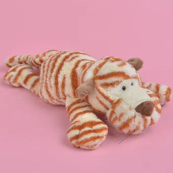 Съвсем нова, разположена на 30 см див тигър плюшен играчка за хубаво дете / детски подарък, плюшен кукла Безплатна доставка