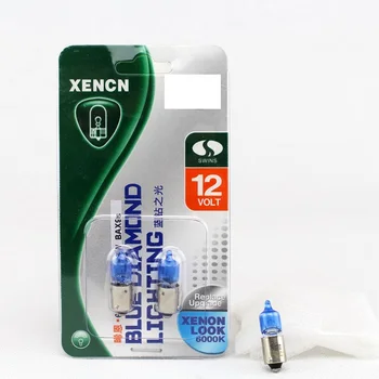 XENCN H6W 12V 6W 5300K Blue Diamond Light автомобилни предупредителни лампи халогенни мигалка лампа за MERCEDES