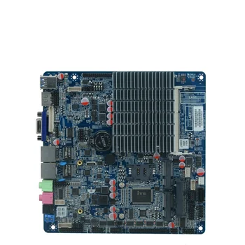 Мини ITX дънна платка с 7 * USB / 6 * COM/VGA / LVDS,J1900 всичко в едно mainboards