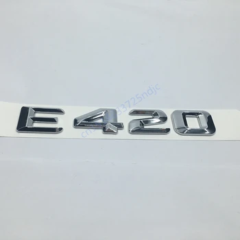 за Mercedes Benz W124 W211 E-CLASS E220 Е420 E430 багажника и задната емблема на иконата хромирани букви