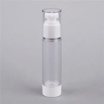 50 мл безвоздушная бутилка с помпа или бутилка лосион или бутилка есенции може да се използва за козметични контейнер