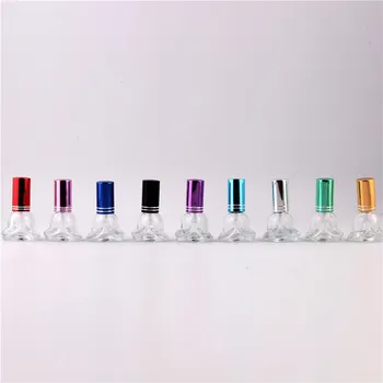 Мода смесени цветове 6 мл празен мини парфюм и прозрачно стъкло спрей козметични бутилки контейнер F20172476