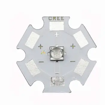 5шт Cree XT-E мощност 1W-5W Royal Blue 450NM-452NM XTE High Power LED Emitter Bulb с 20-миллиметровым звездна основание за отглеждане на растения