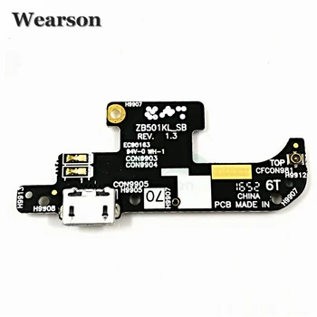 За Asus Zenfone Live A007 ZB501KL USB Board Charger кабел за зареждане порт за докинг конектор с микрофон тестван високо качество