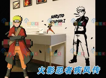 Автомобилна стикер японски мультяшные фенове на НАРУТО Masashi Kishimoto Uzumaki Naruto винилови стикери за стена Decal Decor Home Decoration